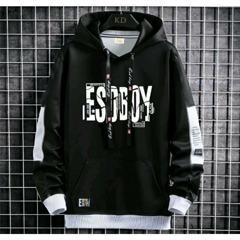 SWEATER HOODIE Pria ESOBOY Keren Original //Jacket Distro //Suiter //Switer
