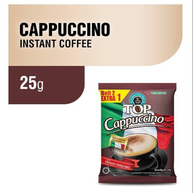 

Top Cappuccino isi 2 Sachet x 25 gr Sachet #MDR