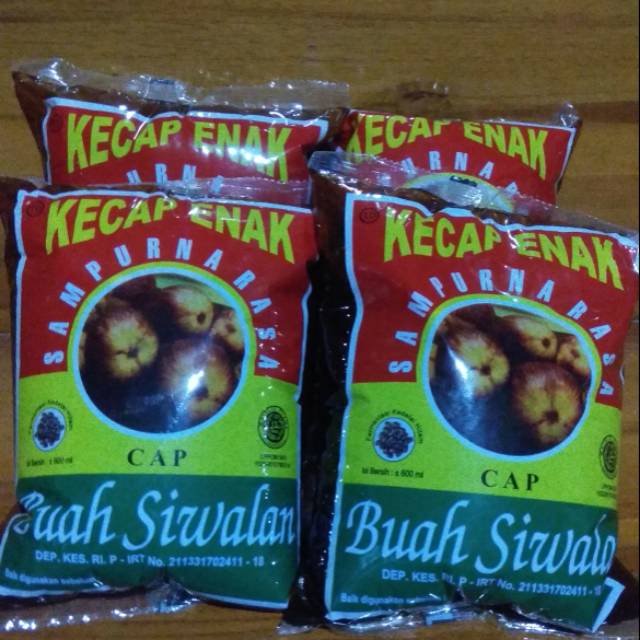 Kecap manis cap buah siwalan (600ml)