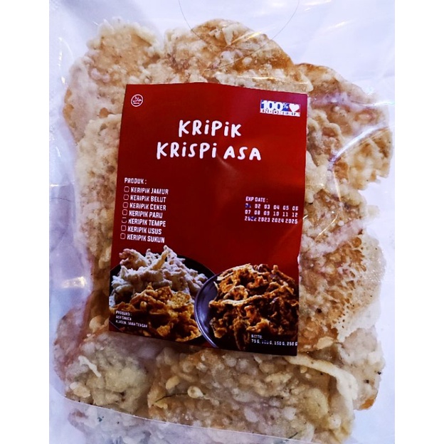 Kripik Tempe Krispi Daun Jeruk