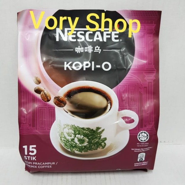

nescafe Singapore kopi o 15 sticks