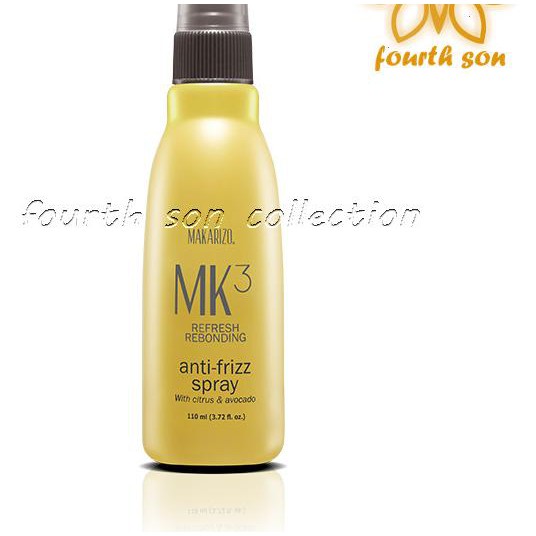 ◄ MAKARIZO Mk3 Refresh Rebonding Anti Frizz Spray 110ml Rambuk Kering - MK3 ANTI FRIZZ, 110ML ►