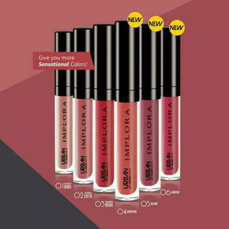 IMPLORA URBAN LIP CREAM MATTE