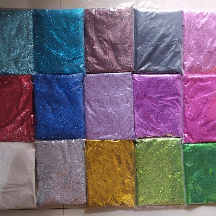GLITTER KASAR ART HIASAN KILOAN