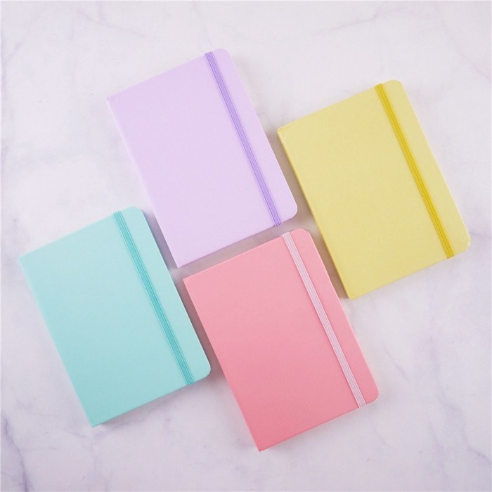 

[RESTOCK] Macaron Buku Catatan Planner Agenda Notebook Pastel Hardcover A5 - SUNSET