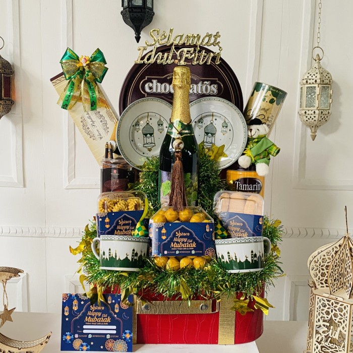 

Paket box hampers lebaran parcel idul fitri ramadhan kue kering 105
