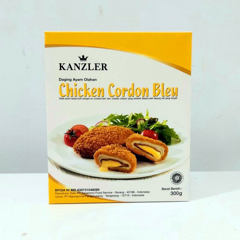 

KANZLER CHICKEN CORDON BLEU 300gr