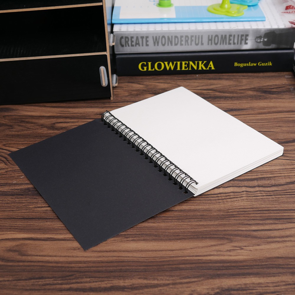 Grab medan JESJELIU Buku Diary Menggambar Sketchbook Drawing Memo Pad Notebook - BQ-N14