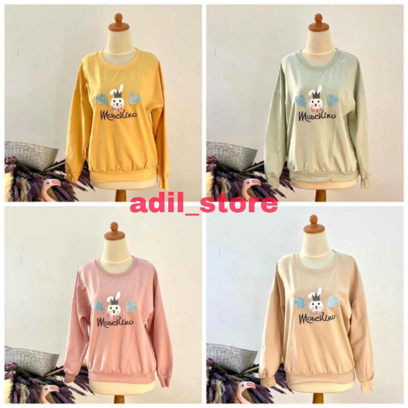 BAJU KAOS KATUN IMPOR//BAHAN KATUN//PAKAIAN WANITA//LENGAN PANJANG