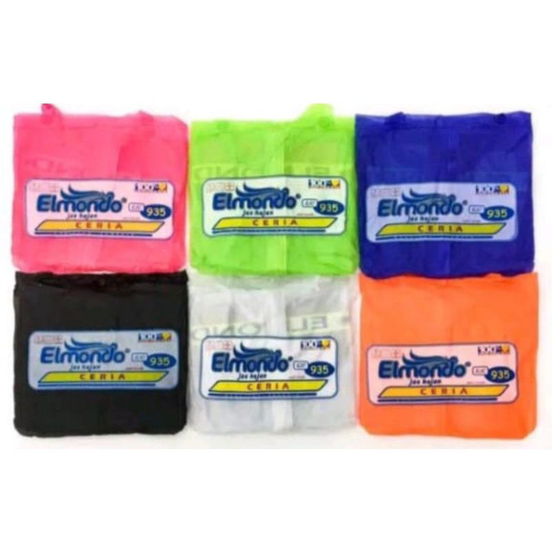 Jas Hujan Elmondo Ceria/Jas Hujan Dewasa/Jas Hujan Termurah/Jas Hujan Elmondo