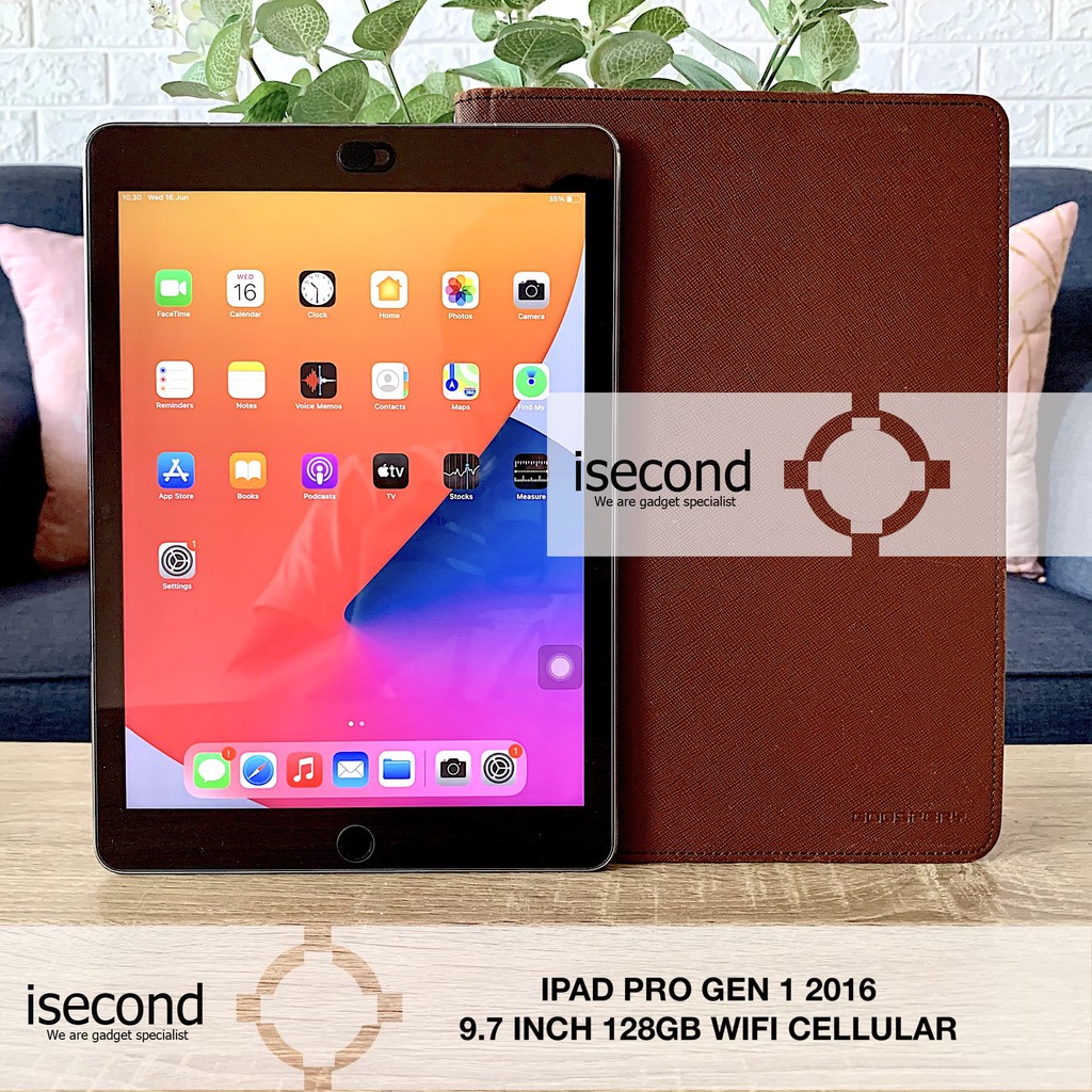 Ipad Pro Gen 1 2016 9.7 Inch 12GB Wifi Cellular Second Mulus