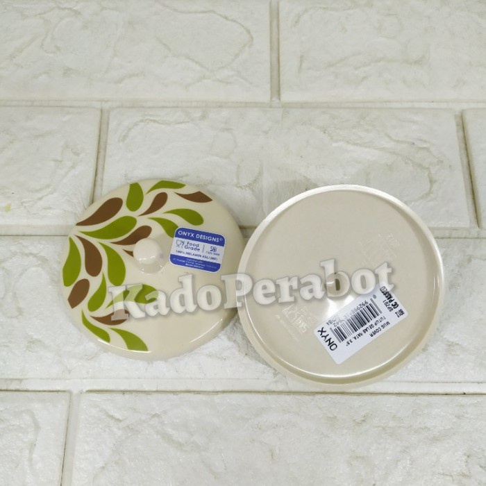 tutup gelas melamin tebal - tutup gelas-tutup gelas melamine onyx 9cm MEGA STORE
