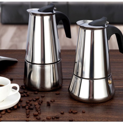 Espresso Coffee Machine Maker Mesin Teko Kopi 6 Cup Moka Pot 300ML Accecories kopi