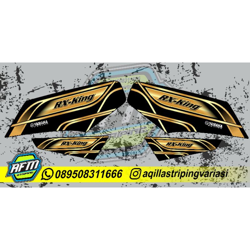 Striping rx king || Striping Variasi Rx King Gold (COD)