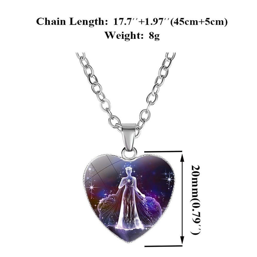 Kalung LILY Constellation Fashion Baru Hadiah Ultah Terbaik Leo Libra Scorpio Sagitarius