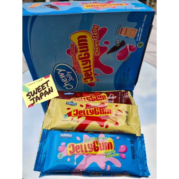 PROMO!!!! MURAH!!!   DONALD JELLY GUM CHEWY isi 24 permen x25 gram...jajanan anak...permen karet.....cemilan..jajananjadoel...permen -  cocok buat hampers ultah - snack.mazter - istanacemilan