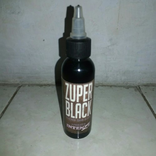 TINTA TATTOO INTENZE ZUPER BLACK ORIGINAL USA