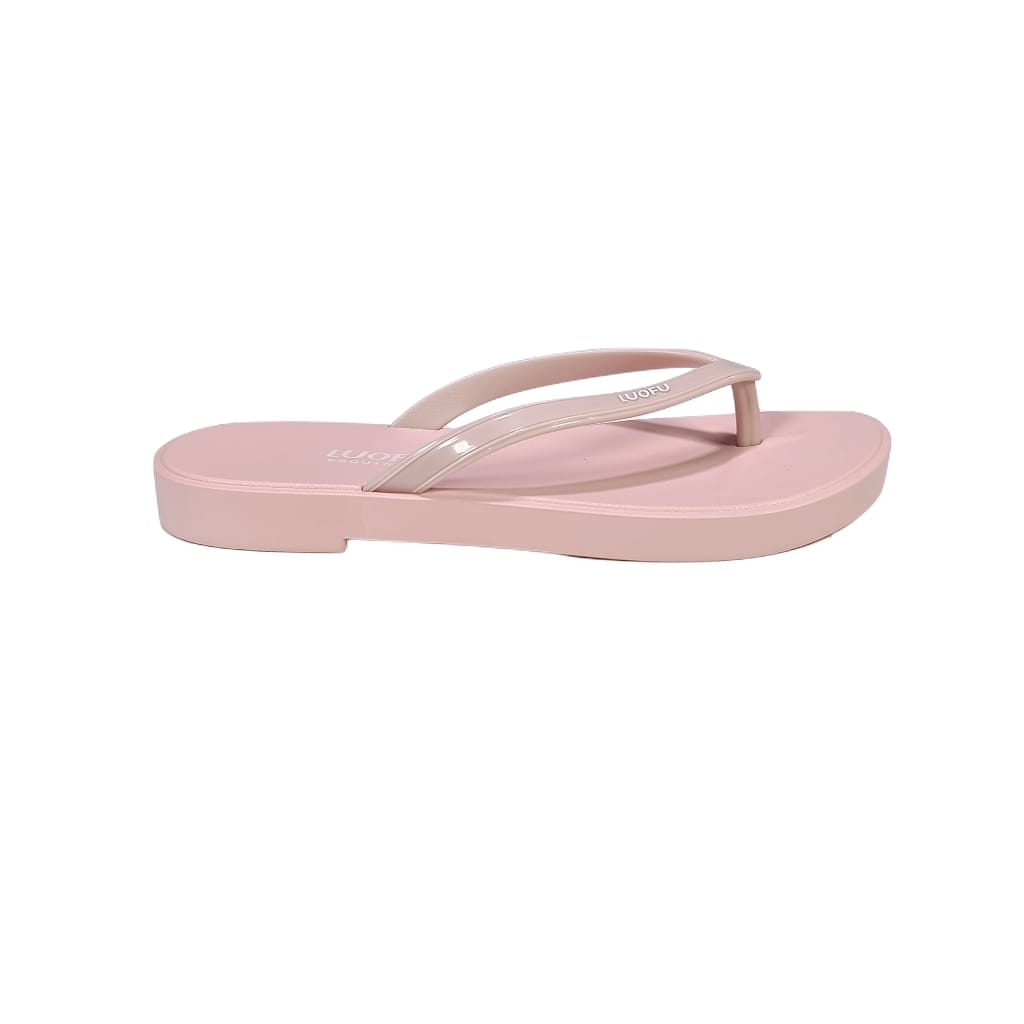 LUOFU ORIGINAL jelly sandal karet empuk murah jepit import sendal japit wanita F2320BW