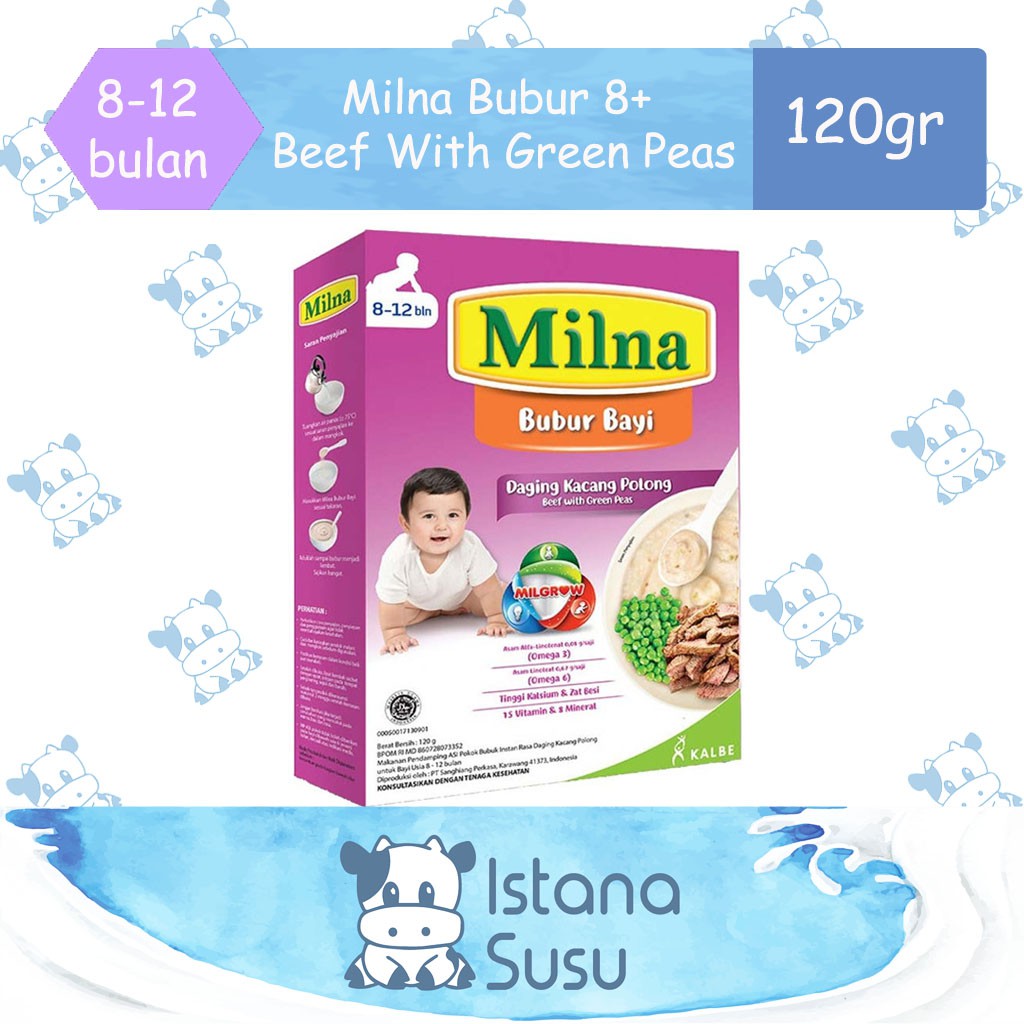 Milna Bubur 8-12 bulan 120gr