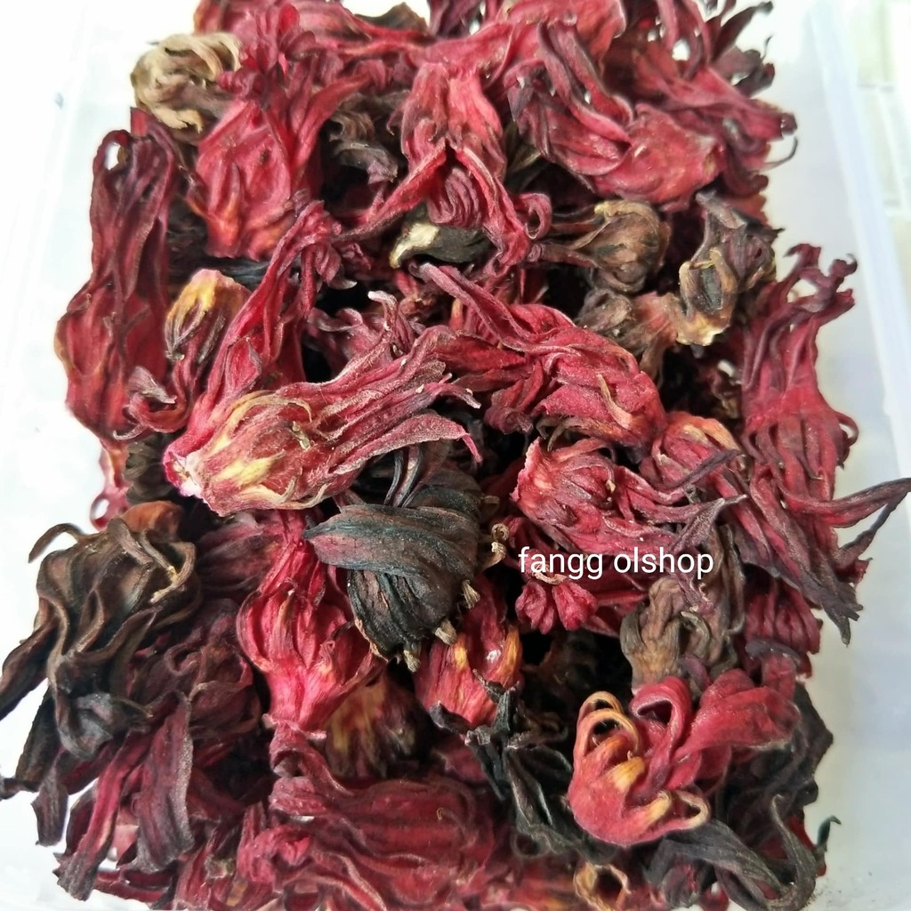 

Rosella Flower Tea/Teh Bunga Rosela/Hibiscus Flowertea/Rosella kering 25gr