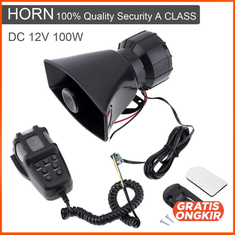 Toa Megaphone Loadspeaker Horn 7 Tone Sirene - HW-1006