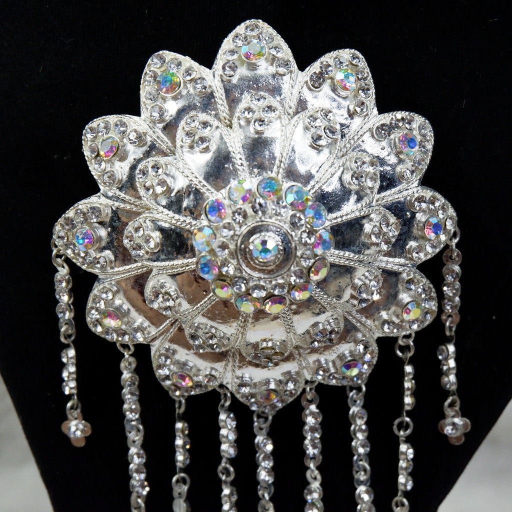 Bros Pengantin Kamboja  Besar silver