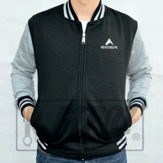Jaket baseball raglan eager