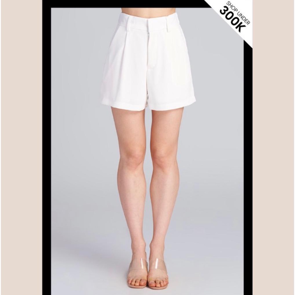 Celana Pendek White Colorbox