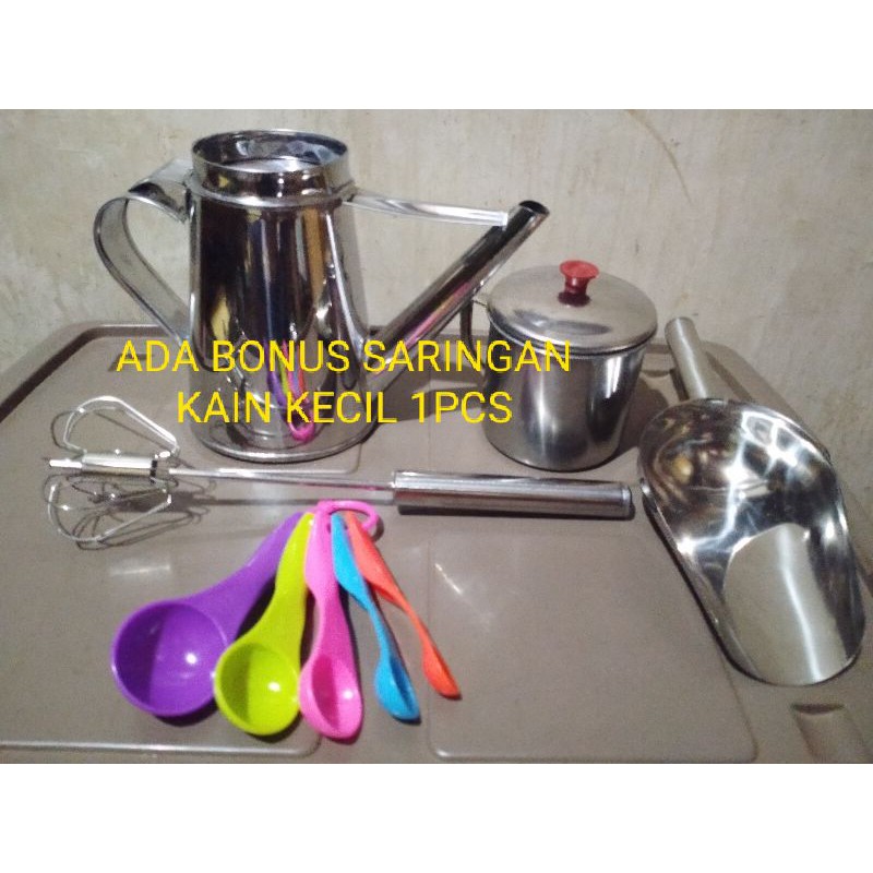 1 Set Mix Teko Mini Moncong/ THAI TEA / DUM-DUM