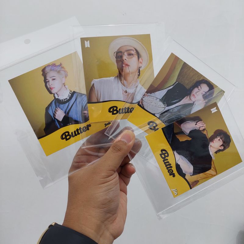 [BACA DESKRIPSI PRODUK]AKRILIK PHOTO EDISI BTS BUTTER  ( READY STOK )