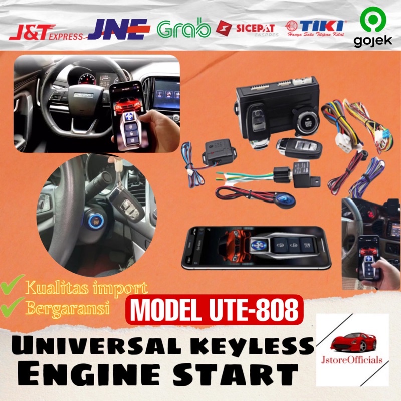 Jual Keyless Engine Start / Engine Start Otomatis Tanpa Kunci Model UTE ...