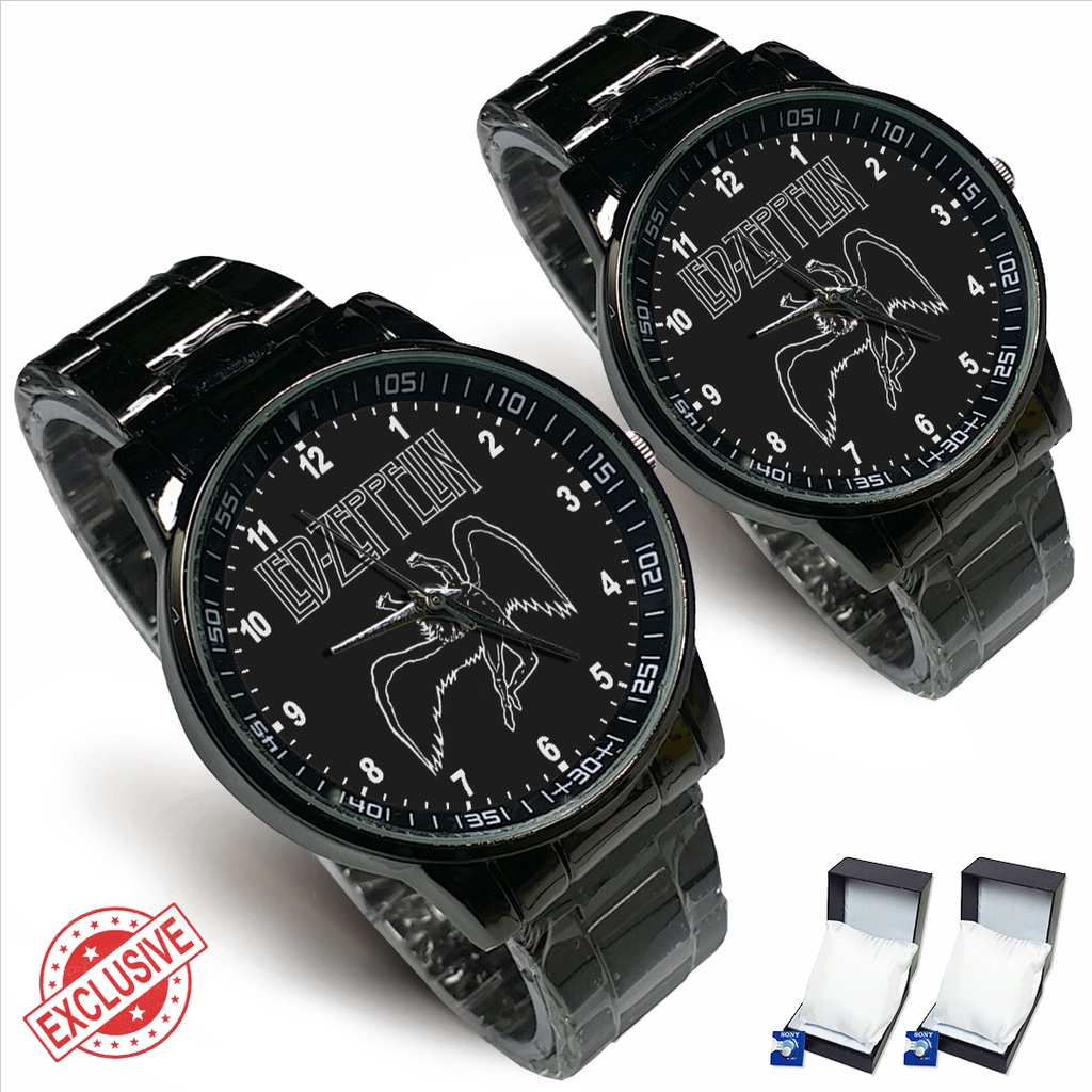 Jam Tangan Rantai Couple LED ZEPPELIN BAND - 3 (Awesome)