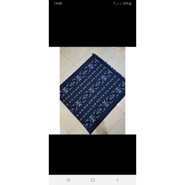Dongker Tenun Maluku Biru Dongker
