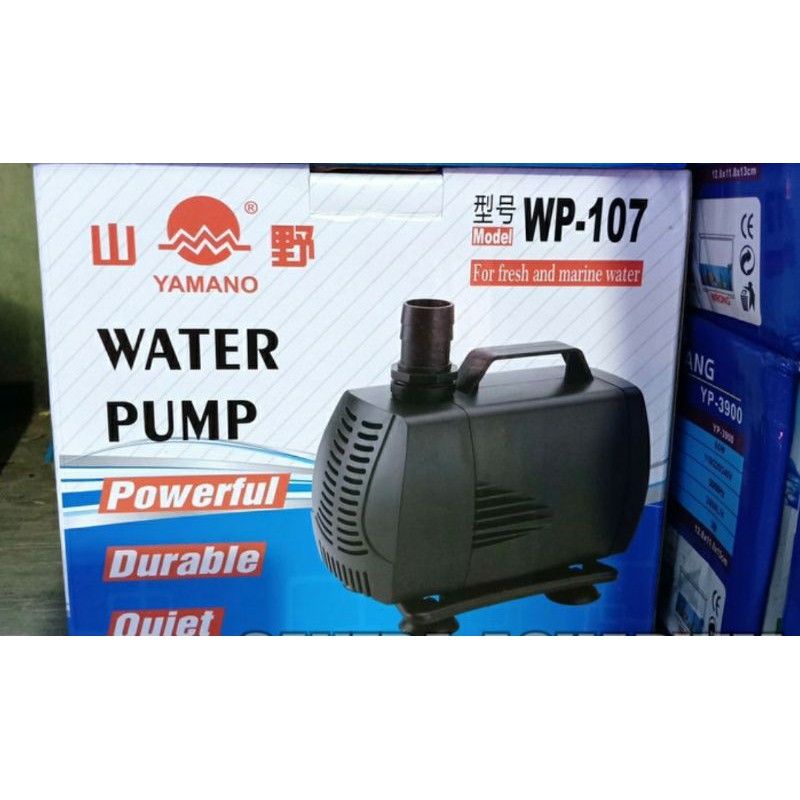 Yamano Pompa Air WP-107 Aquarium Kolam Hidroponik WP 107 Celup Kolam Pump wp107