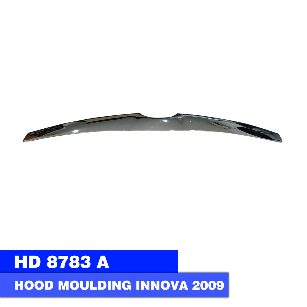 HOOD MOULDING TOYOTA INNOVA 2009 LOWIN 8783A CHROME