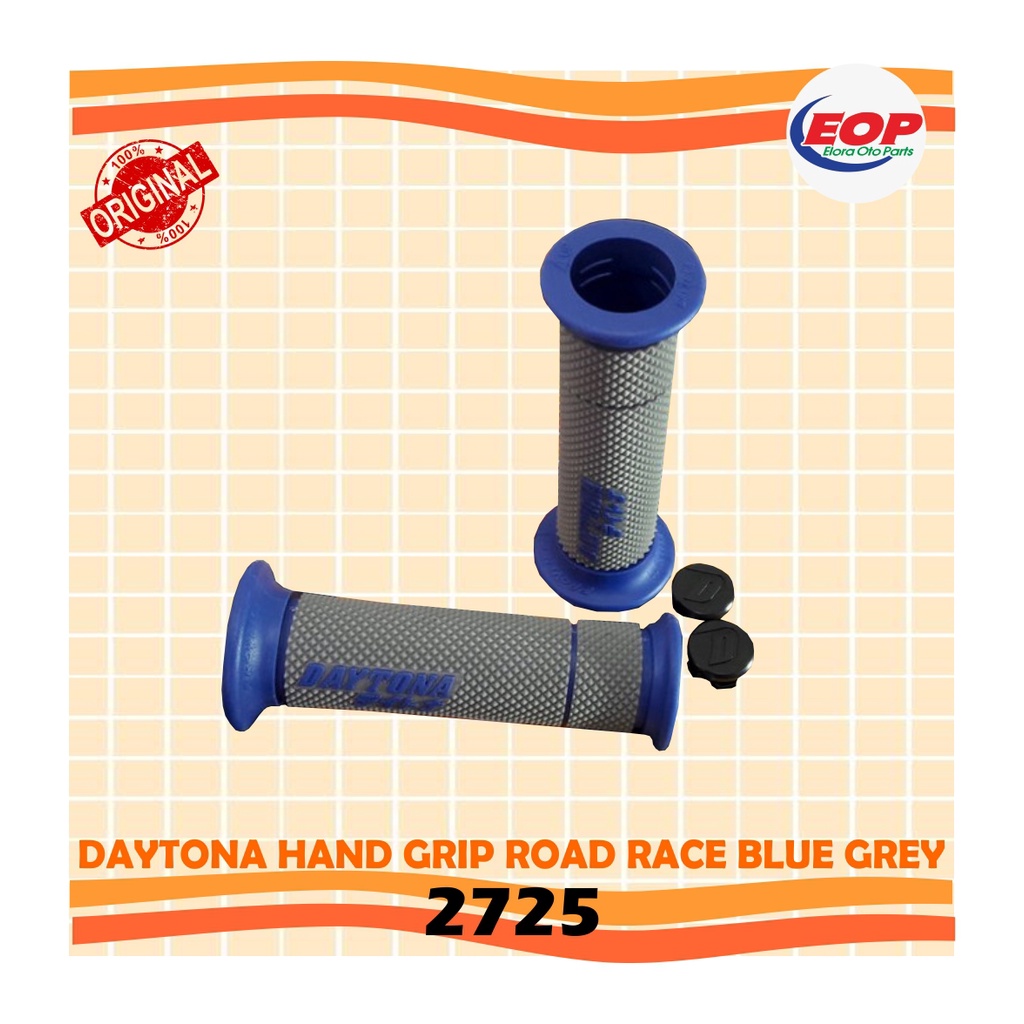 Daytona Hand Grip Road Race Blue Grey  2725 Original