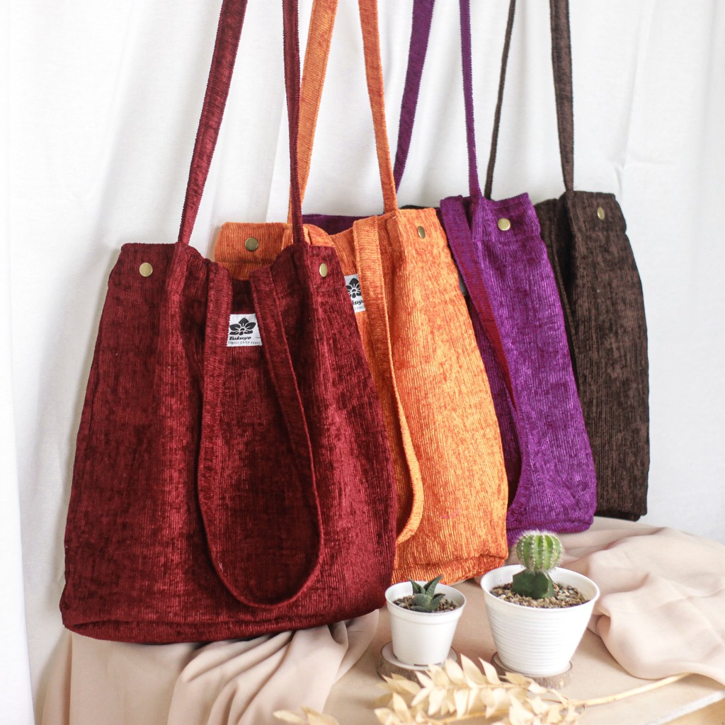 Tukuyo Anjani Tote Bag Korean Style Local Brand Real Pic