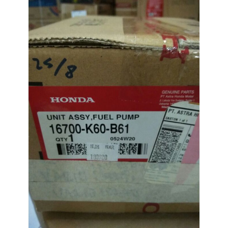 FUEL PUMP VARIO125 LED AHM GENUINE