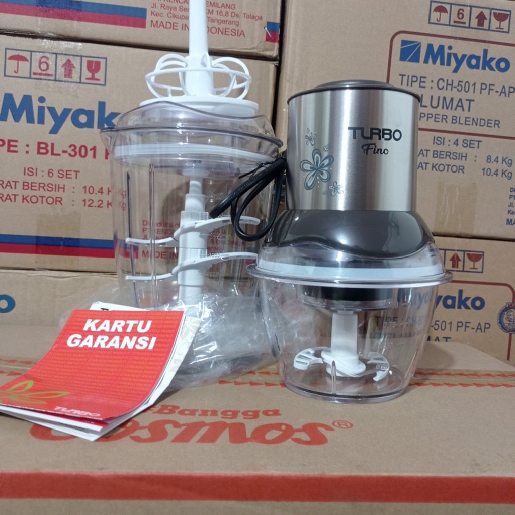 Turbo fino chopper Food Processor 2 L /Ehm 8399 Bergaransi ch 200 ch200