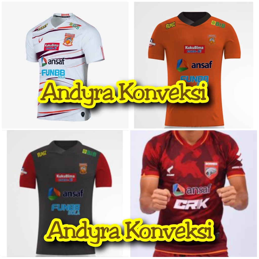 JERSEY PUSAMANIA BORNEO FC - FREE NAME SET