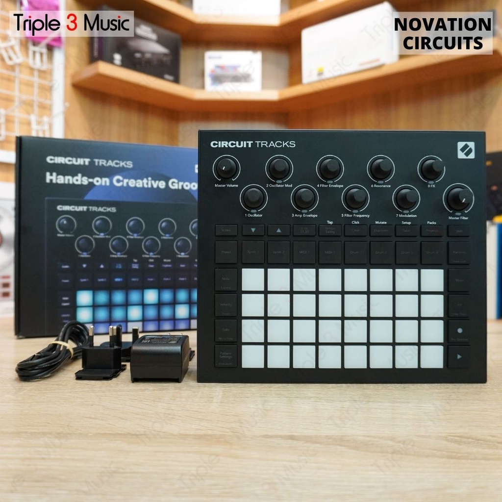 Novation Circuit Tracks Standalone Groove box Sampler