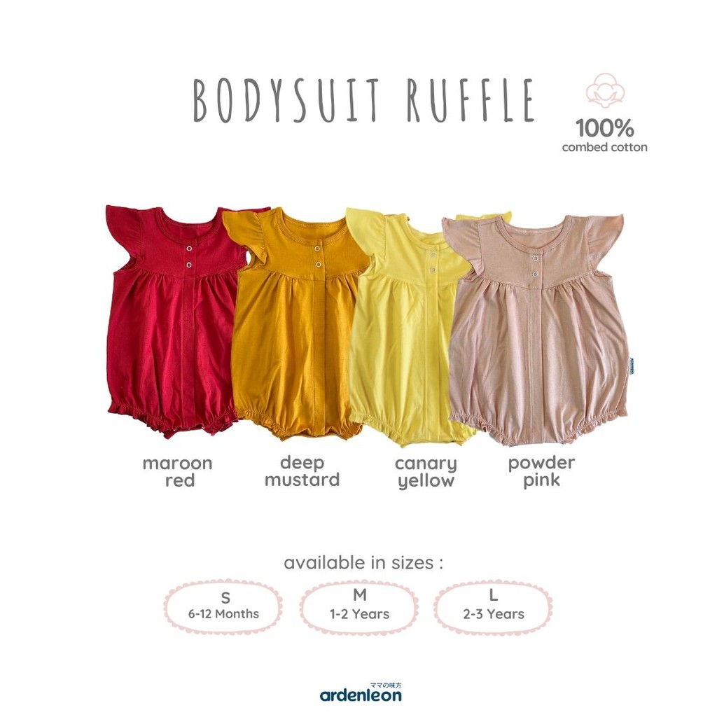 

ARDENLEON Ruffle Bodysuit