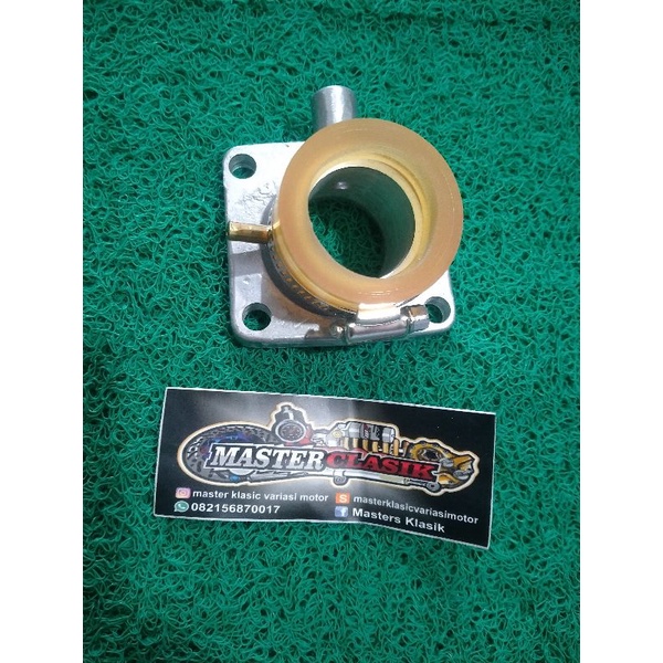 manipol intake karbu karburator rx king pe 28