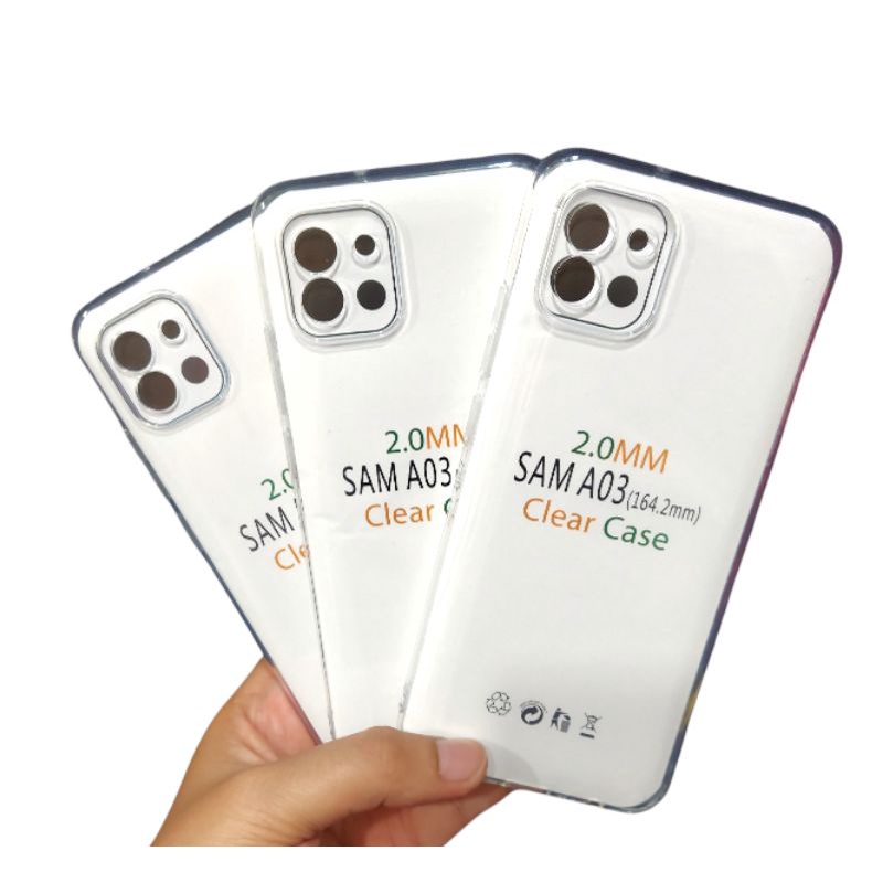 Soft Case Terbaru HD Transparan Samsung Galaxy A03 / Samsung Galaxy A03s