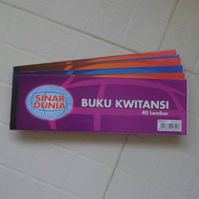 

KWITANSI SINAR DUNIA BESAR Buku Kwitansi 1 Pcs