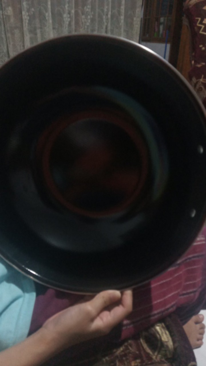 Wajan Enamel Anti Lengket Diameter 32 36cm Tinggi 10cm/wajan/penggorengan Kr.88