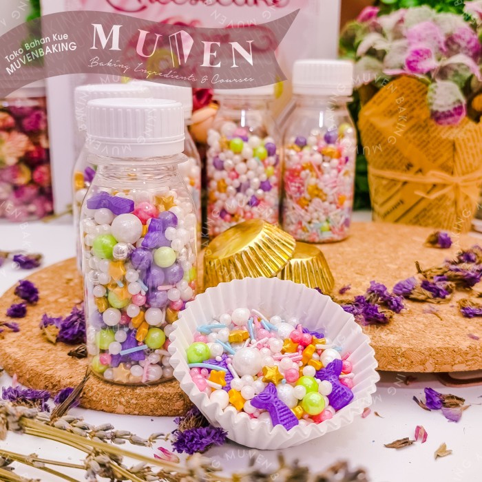 

Jual Cs Rainbow Stardust - Sprinkle Cake Mix Trimit Dragee Sugar Candy Kue