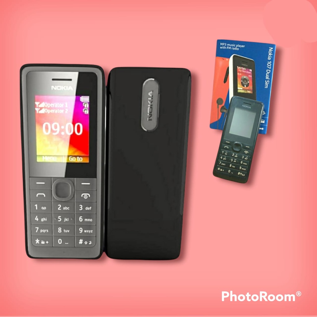 HANDPHONE NOKIA 107 HP NOKIA JADUL DUAL SIM