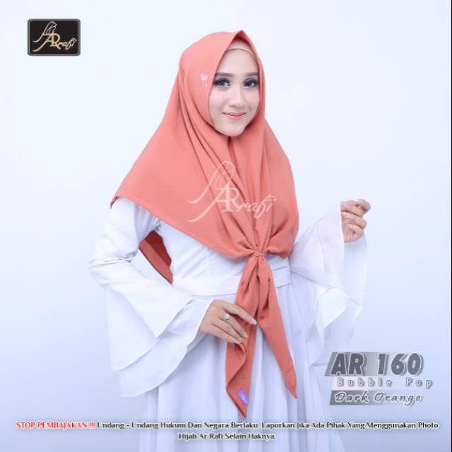 Arrafi 160 | arrafi hijab | arrafi instan | segiempat instan | segitiga instan arrafi