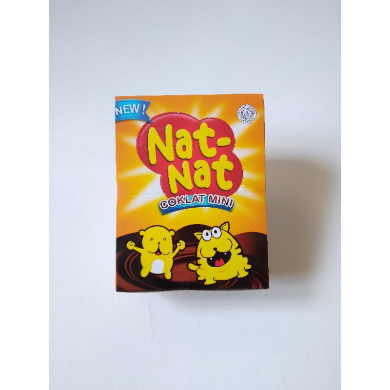 

Nat-Nat Coklat Mini 1 box isi 20pcs 7gram